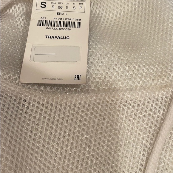 2 for $50 NEW with tags Zara Sport New Mesh Hoodie - Picture 3 of 4